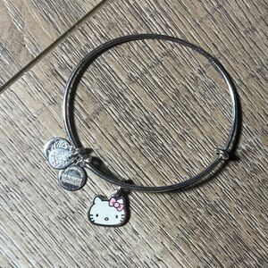 Alex and Ani Silver Hello Kitty Charm Bracelet